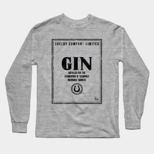 GIN / Shelby Company Ltd / Peaky Blinders Fanart Long Sleeve T-Shirt